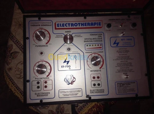 2 VALISES D'ELECTROTHERAPIE