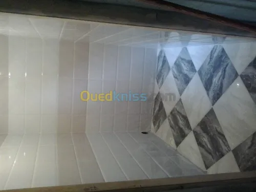 pose dalle de sol, faience, monocouch 