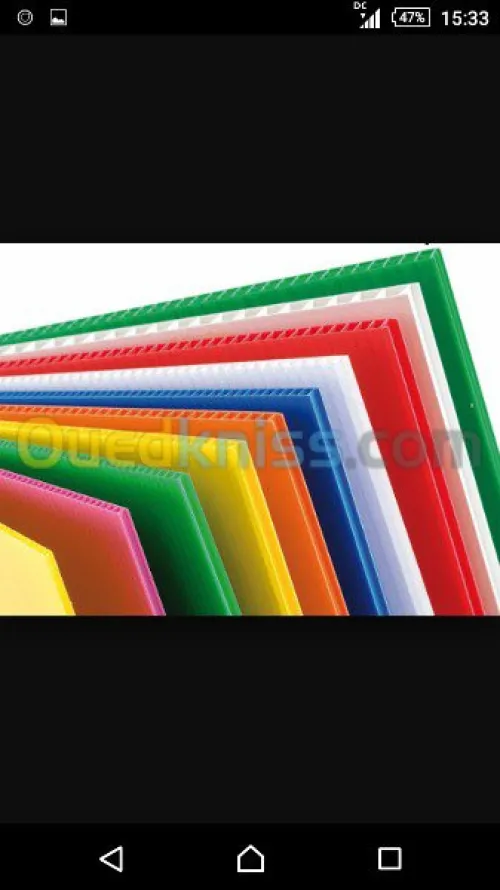 Fabrication de plaque alvéolaire pp