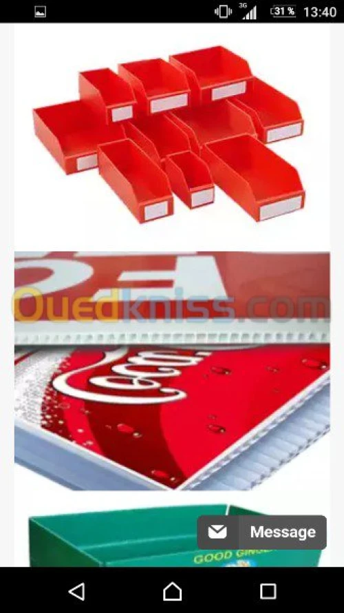 Fabrication de plaque alvéolaire pp