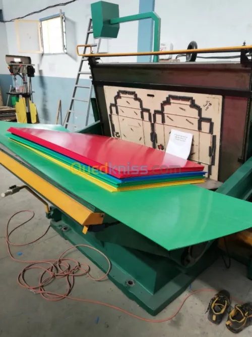 Fabrication de plaque alvéolaire pp