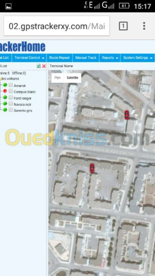 Géolocalisation GPS 