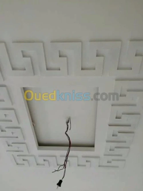  traveau de plâtre décoration