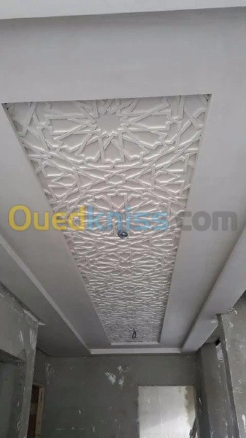  traveau de plâtre décoration