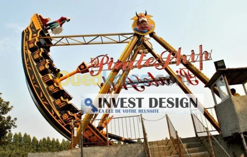 Vente matériel et équipements pour parc d'attraction et Aqua parc