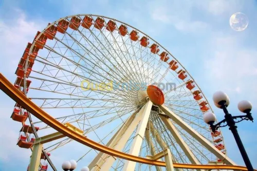 Vente matériel parc d'attraction, Aquaparc et loisirs Alger
