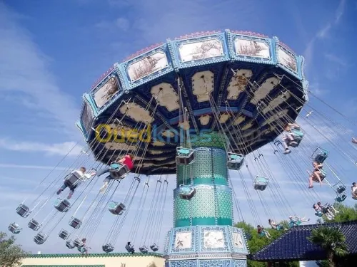 Vente matériel parc d'attraction, Aquaparc et loisirs Alger