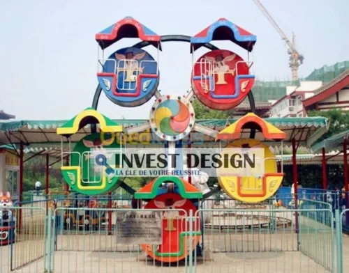 Vente matériel parc d'attraction, Aquaparc et loisirs Alger