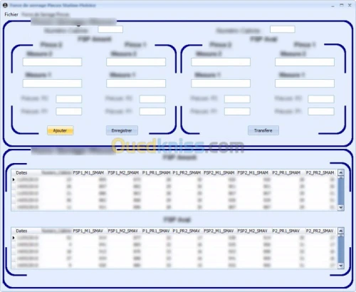 Developpement application