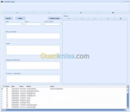 Developpement application