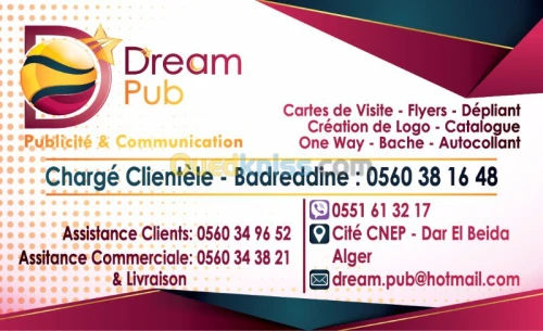 Impression sur tout type de support