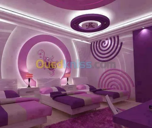 traveau de plâtre décoration