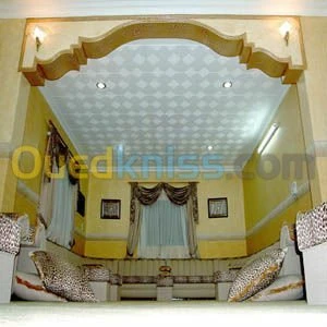 traveau de plâtre décoration