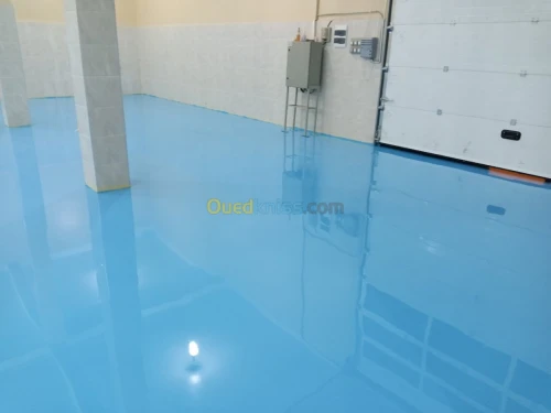 Revetment epoxy sol industriel 