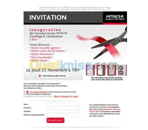 Compagne Mailing Professionnel