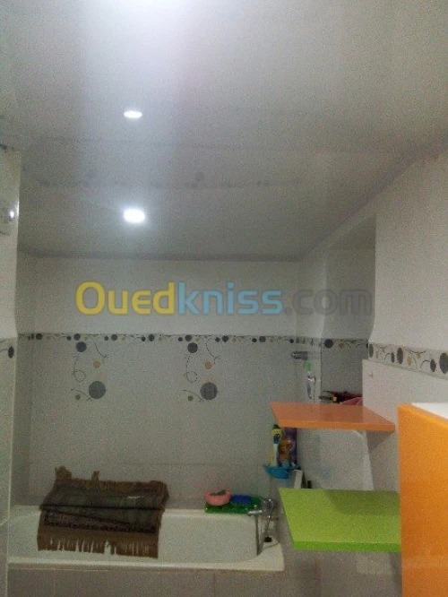 Montage faux plafond pvc 