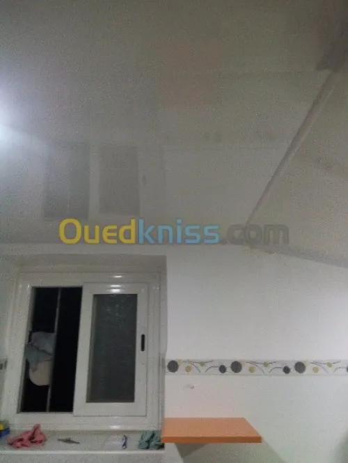 Montage faux plafond pvc 