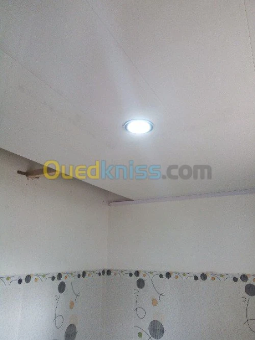 Montage faux plafond pvc 