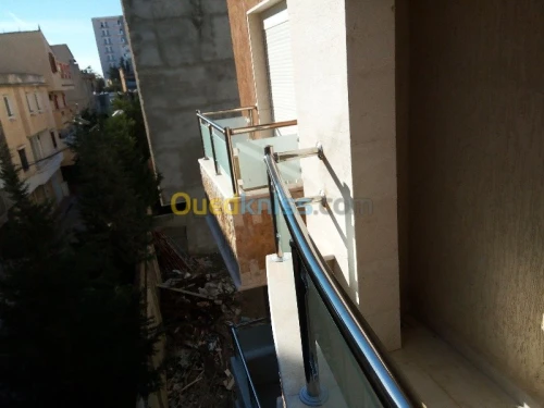 Ramps d'escalier et Gard courp inox