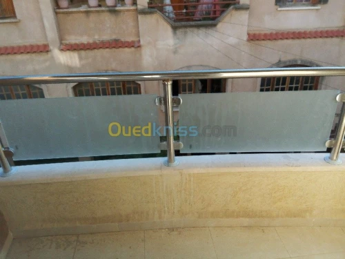 Ramps d'escalier et Gard courp inox