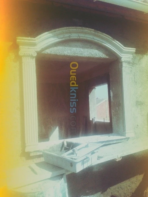 fayance. carlage . brique .. finition.