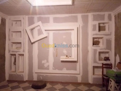Platrier professionnel  décoration et 