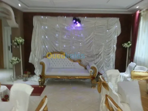 organisation & decoration & location 