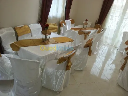 organisation & decoration & location 
