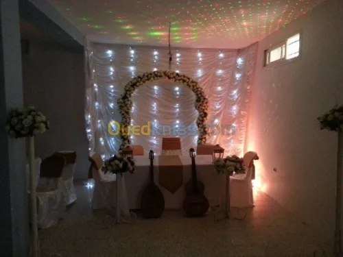 organisation & decoration & location 