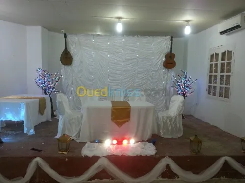 organisation & decoration & location 