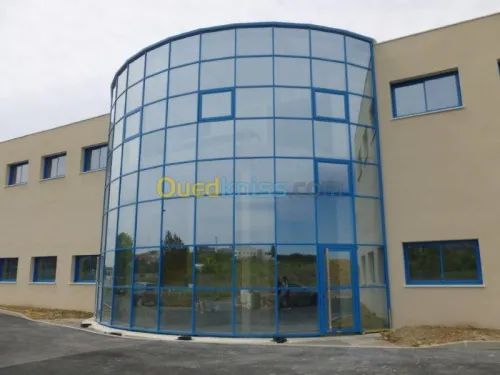 Monocouche alucobond façade ventiller