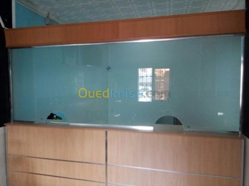 TOUS TRAVEAUX DU VERRE TREMPE