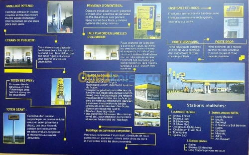 HABILLAGE DES STATION SERVICES 