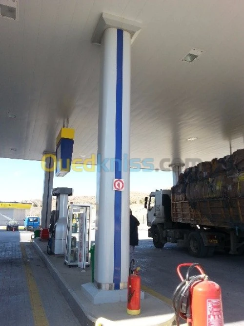 HABILLAGE DES STATION SERVICES 