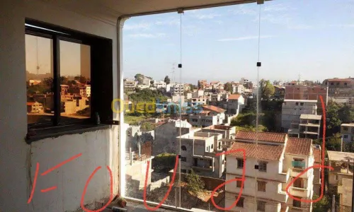 menuiserie aluminium et verre trempé 