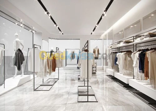 Agencement magasin vêtement Alger 