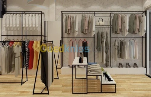 Agencement magasin vêtement Alger 