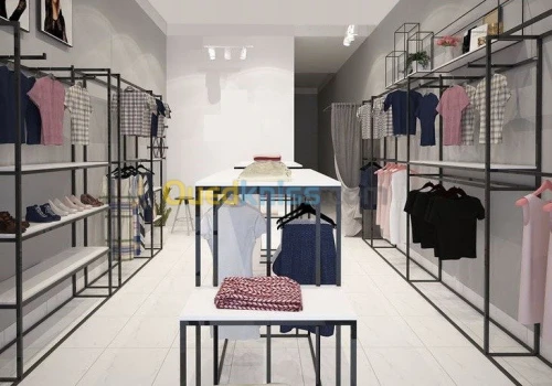 Agencement magasin vêtement Alger 