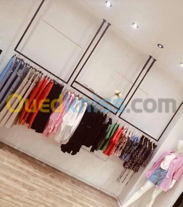 Agencement magasin vêtement Alger 