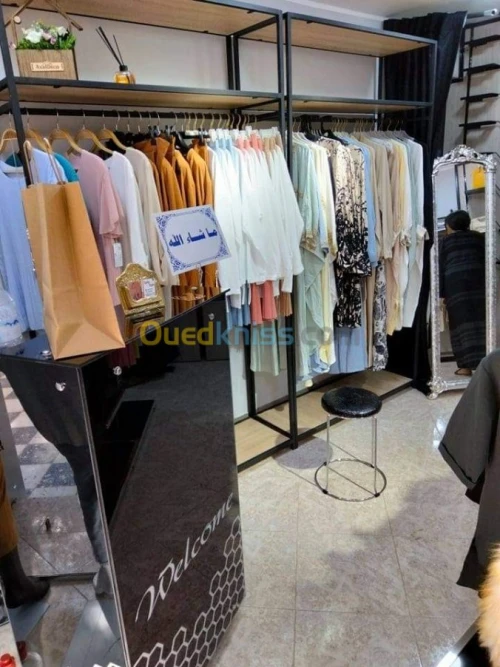 Agencement magasin vêtement Alger 