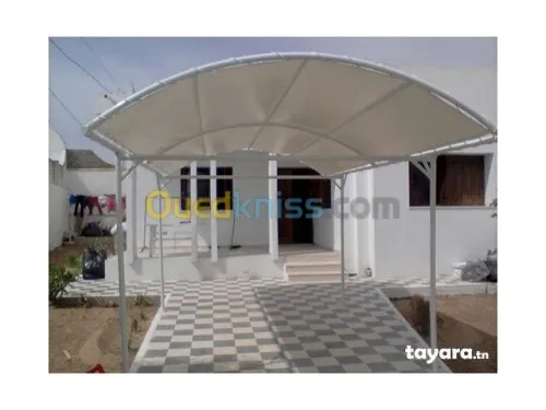 Fabrication et montage tinda et bache