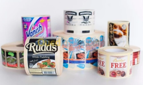 Impression etiquette adhésive