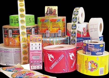 Impression etiquette adhésive