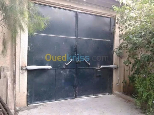 réalisation Rideaux électriques et portails 