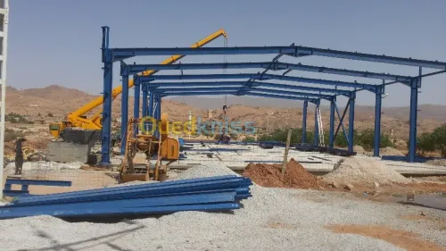 structures en charpente métallique