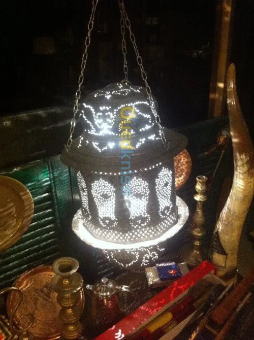 Lustre oriental ciselé 
