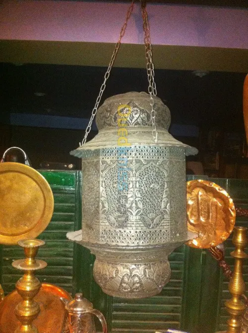 Lustre oriental ciselé 