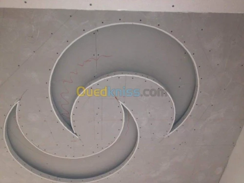 placo platre faux plafond placard ba13