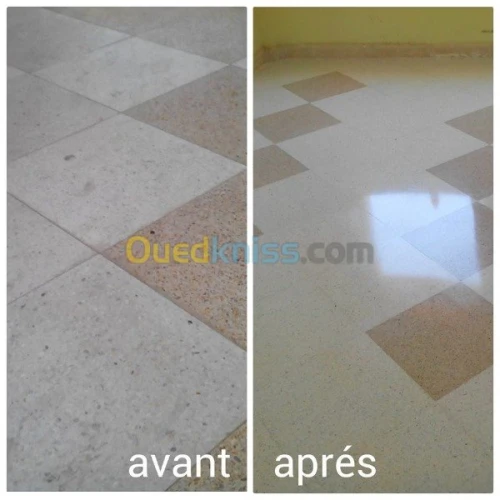 nettoyage ponçage lustrage