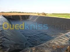 Fourniture et  pose Geomembrane 